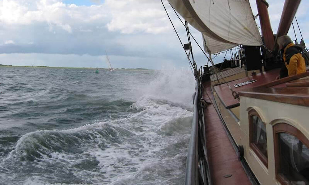 Zeiltocht vanuit de haven van Volendam