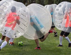 Bubbelvoetbal Volendam